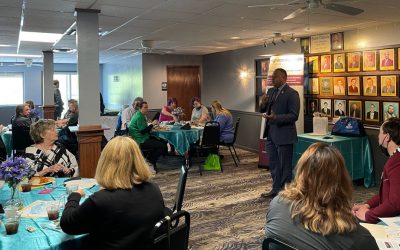 Mike Andrade had the opportunity to speak at the HighlandGriffith Chamber of Commerce