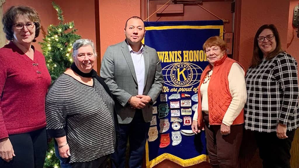 Mike Andrade Attended the Munster Kiwanis Club’s Monthly Luncheon Meeting