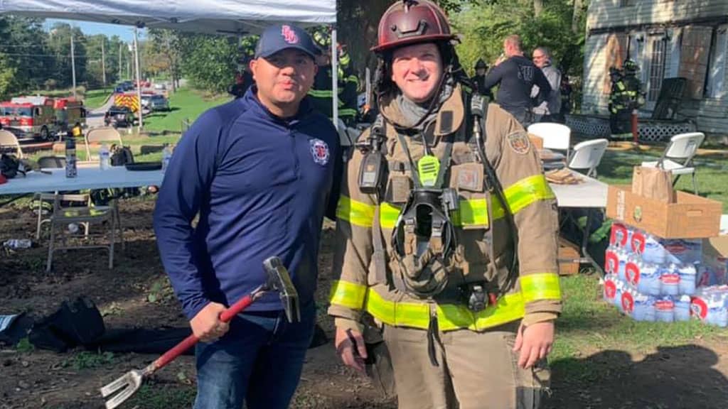 Mike Andrade Attended A Live Fire Training with Agencies Throughout District 1