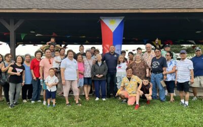 Mike Andrade attended the Philippine Professional Association’s summer picnic