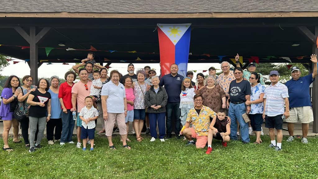 Mike Andrade attended the Philippine Professional Association’s summer picnic